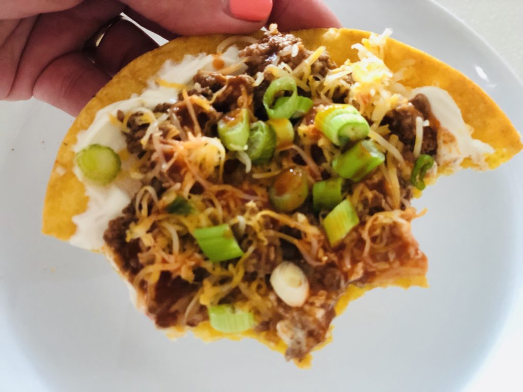 Enchilada Tacos are easy and yummy making them a family favorite!
