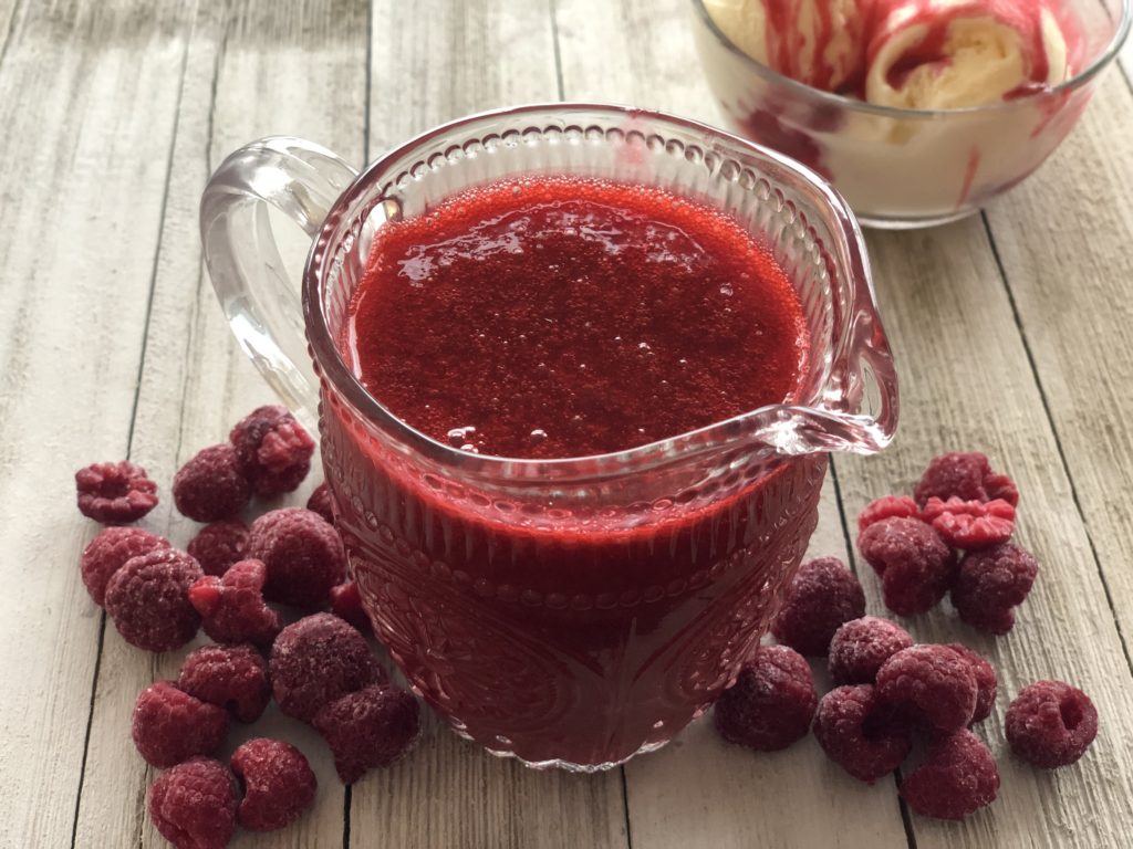 The Perfect Raspberry Sauce - The Butcher's Wife
