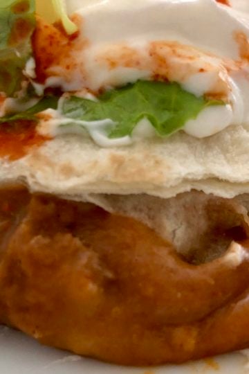 Beef and Bean Burritos