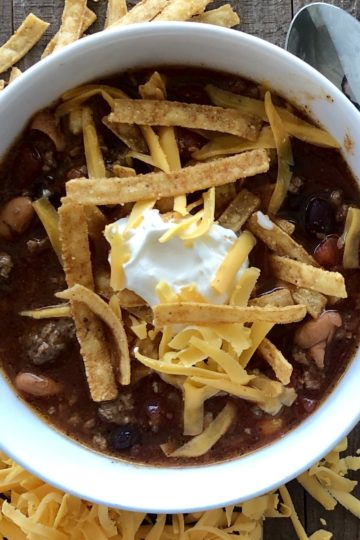 Slow Cooker Taco Soup