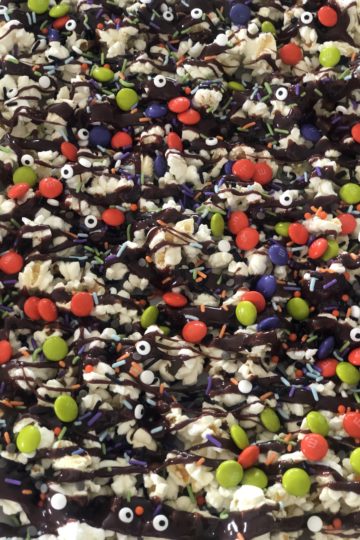 Spooky Halloween Popcorn