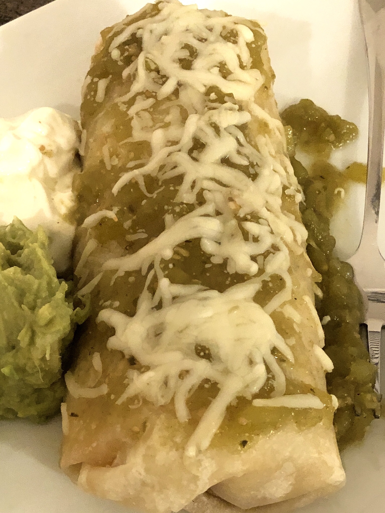 Homemade Green Enchilada Sauce made for smothering Mexican dishes!
