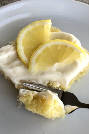 Lemon Sheet Cake | The Butcher's Wife