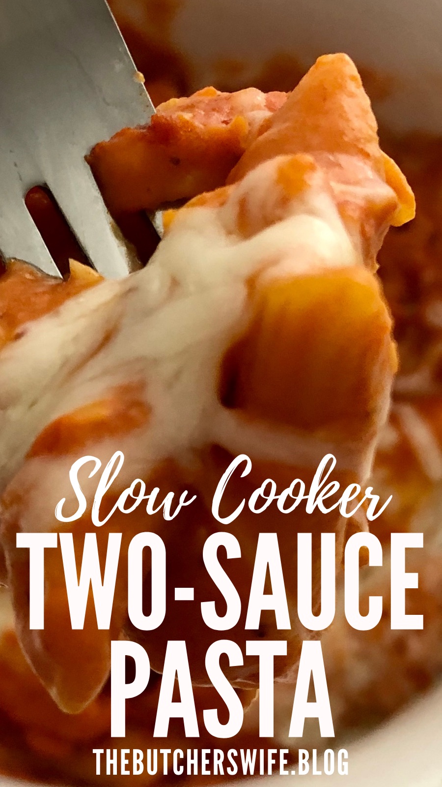 Slow Cooker Two-Sauce Pasta | The Butcher's Wife