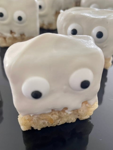 Rice Krispy ghost treat